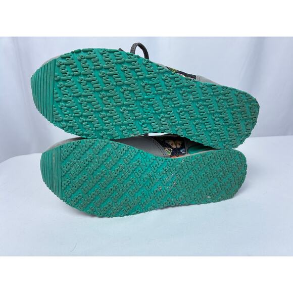 Inkkas Flutterby Vegan Jogger Sneakers Womens 7 Multi Butterfly Artsy Fun - Picture 6 of 8